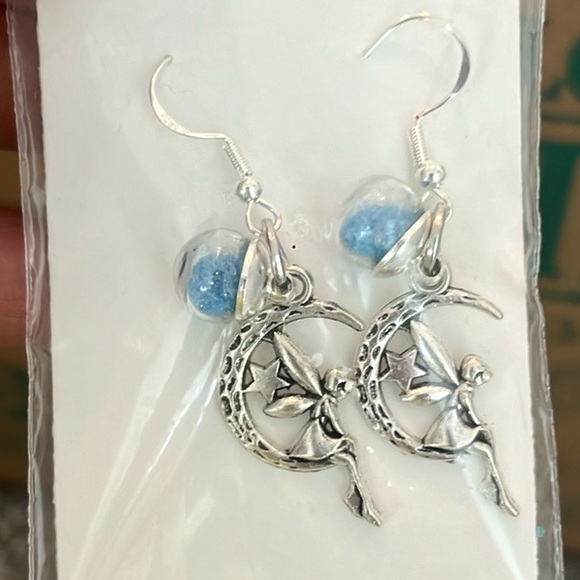Handcrafted Mini Pixie Dust Earrings - Picture 3 of 6